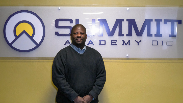 Leroy West at Summit Academy OIC
